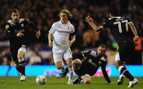Europa League,Luka Modric,Tottenham Hotspur FC v PAOK FC