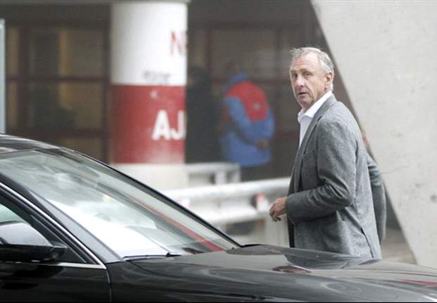 Cruijff neemt afscheid van Catalonië