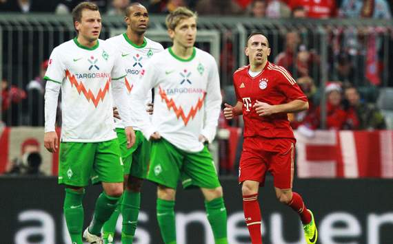 FC Bayern Munich vs. Werder Bremen, Franck Ribery