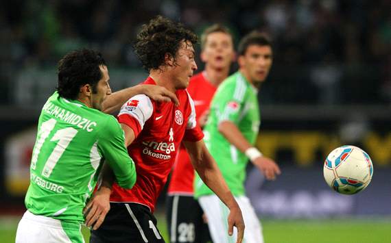 VfL Wolfsburg - FSV Mainz 05, Hasan Salihamidzic & Yunus Malli