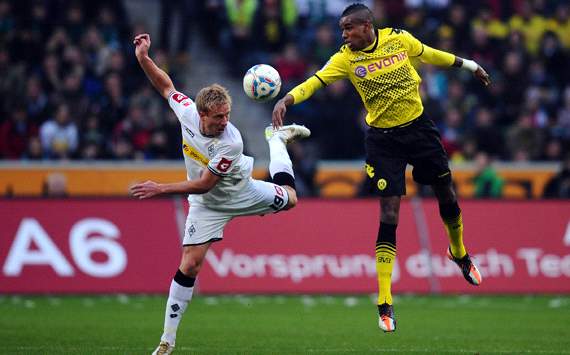 Borussia Mönchengladbach vs. Borussia Dortmund, Mike Hanke & Felipe Santana