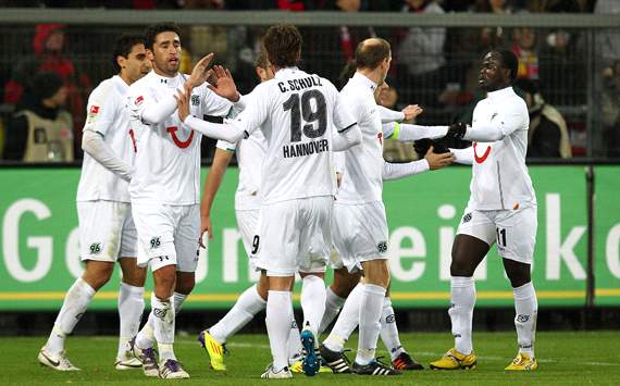 SC Freiburg - Hannover 96, Karim Haggui & Christian Schulz
