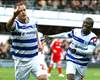 EPL - Queens Park Rangers v West Bromwich Albion, Heidar Helguson and Shaun Wright-Phillips