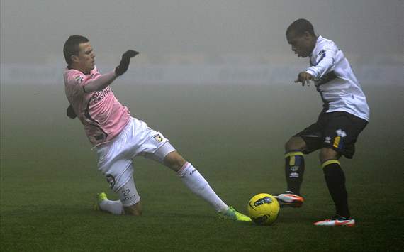 Josip Ilicic (Pal), Jonathan Biabiany (Par) - Parma-Palermo - Serie A (Getty Images)