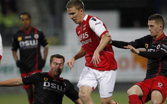 Excelsior - AZ: Leen van Steensel en Pontus Wernbloom