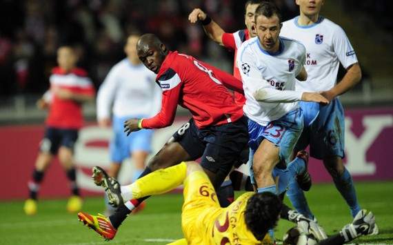 Champions League : Moussa Sow (Lille OSC) vs Tonga Zengin (Trabzonspor)