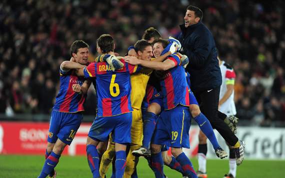 CL - FC Basel 1893 v Manchester United FC