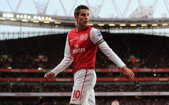 EPL - Arsenal v Everton, Robin van Persie