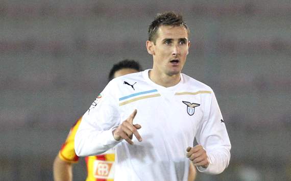 Miroslav Klose - Lecce-Lazio (Getty Images)