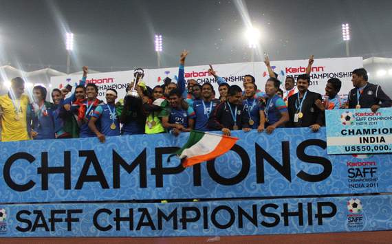 SAFF: INDIA ARE CHAMPIONS