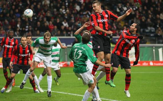 Greuther Fürth und Eintracht Frankfurt gaben alles
