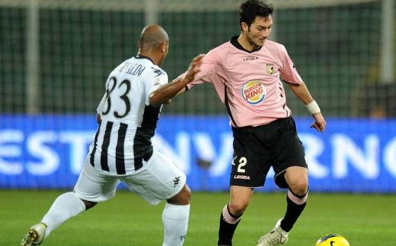 Mantovani contro Reginaldo in Palermo-Siena (Getty Images)