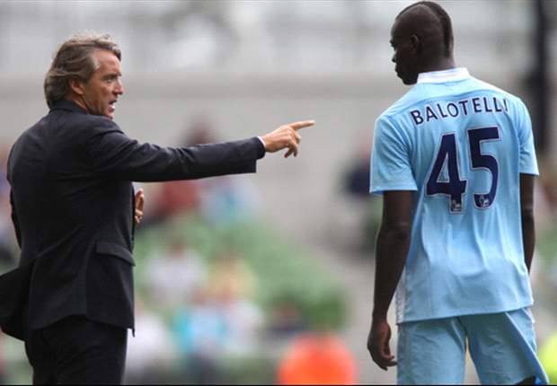 Manchester City boss Mancini admits he cannot trust Balotelli