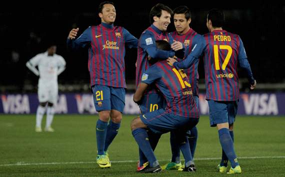 Barcelona celebrating (Getty Images)