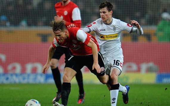 Eugen Polanski und Roman Neustädter, Gladbach vs Mainz