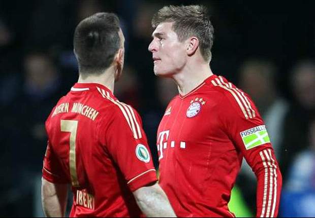Ribery has one goal & no assists in eight games without Kroos as the No. 10 - proof that Bayern Munich must drop Muller or Robben?