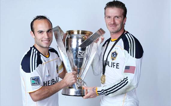 Landon Donovan and David Beckham - LA Galaxy