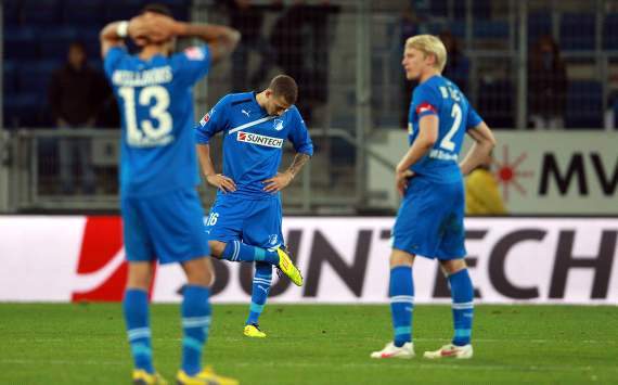 Fassungslosigkeit bei der TSG 1899 Hoffenheim