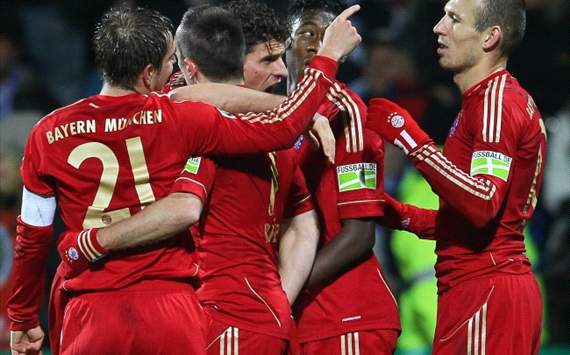 Jubel beim FC Bayern München