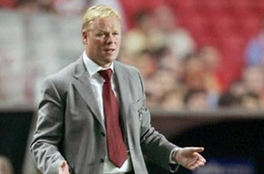Ronald Koeman, holland coach of Benfica (AFP)