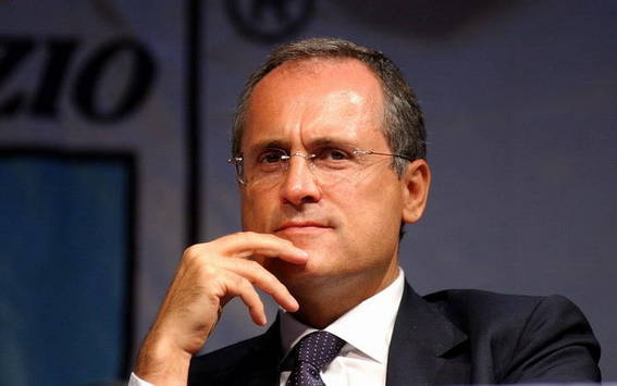 Claudio Lotito - Presidente della Lazio (Infophoto)