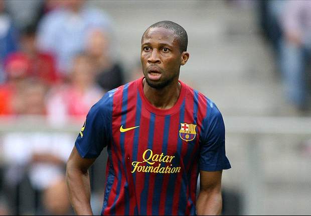 Barcelona players and president bid farewell to Seydou Keita