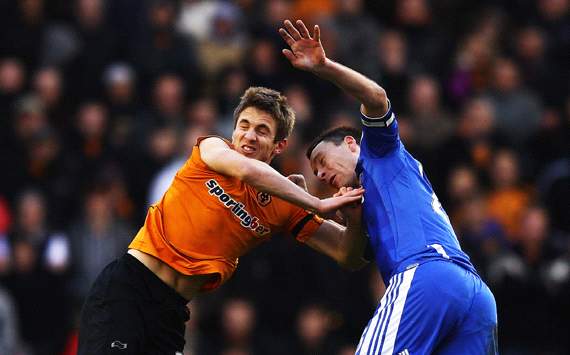 EPL: Kevin Doyle - John Terry, Wolverhampton  v Chelsea 