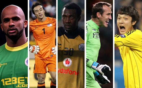 Asian Best XI Goalkeepers