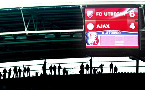 LIVE! Ajax - FC Utrecht 0-2