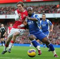 Premier League: Hleb, Pamarot, Arsenal - Portsmouth (AFP)