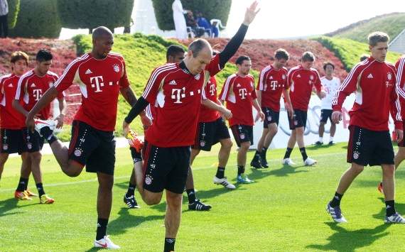 Bayern München trainiert