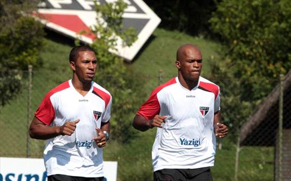 Paulo Miranda e Edson Silva - São Paulo (Rubens Chiri / saopaulofc.net)