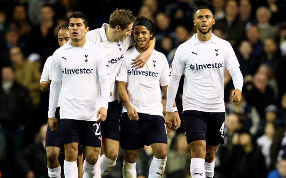 FA Cup: Giovani Dos Santos - Michael Dawson, Tottenham v Cheltenham Town