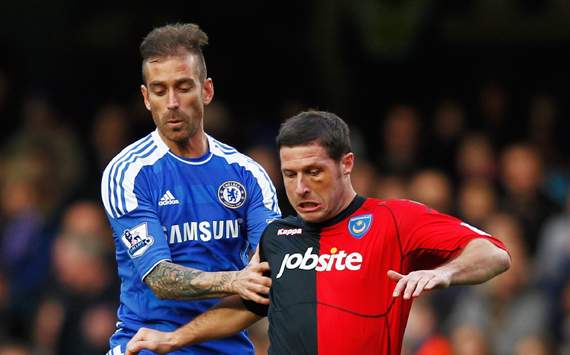 FA Cup - Chelsea v Portsmouth, Raul Meireles and David Norris 