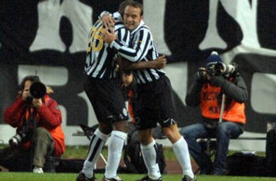 Zalayeta, Birindelli, Bologna-Juventus (Grazia Neri)