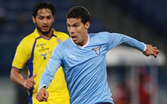 Hernanese durante Lazio-Verona