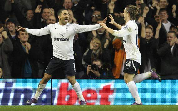 EPL: Aaron Lennon - Luka Modric, Tottenham v Everton