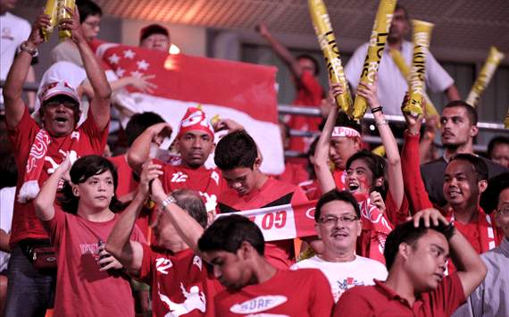 LionsXII vs Kelantan, Singapore fans, MSL