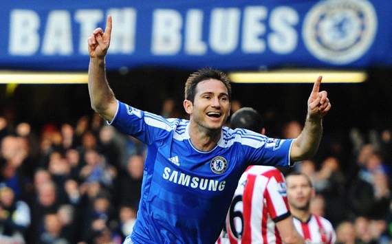 EPL : Frank Lampard,Chelsea v Sunderland