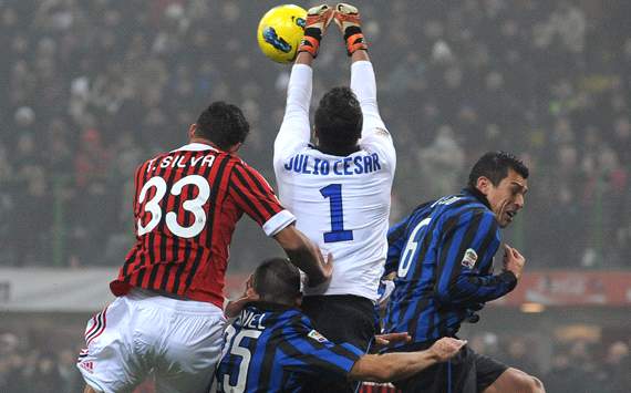 Julio Cesar - Milan-Inter - Serie A (Getty Images)