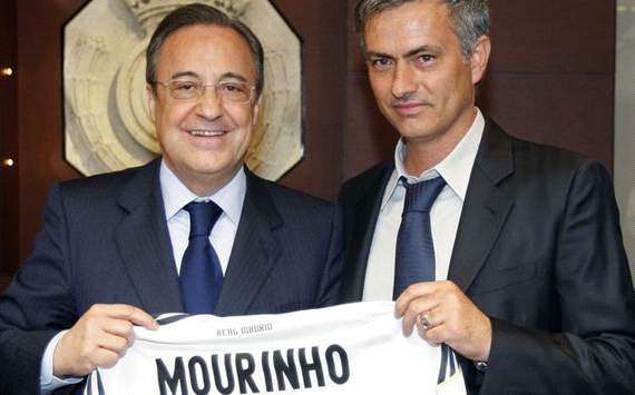 Florentino Perez y Jose Mourinho - Real Madrid