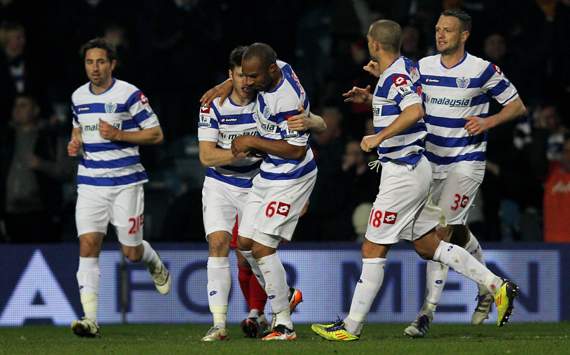 FA Cup ,Danny Gabbidon,Queens Park Rangers v MK Dons