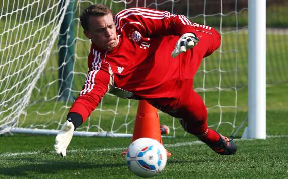 FC Bayern Munich, Training session, Manuel Neuer