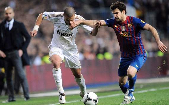 Spain, Copa Del Rey: Real Madrid - FC Barcelona, Pepe, Cesc Fabregas