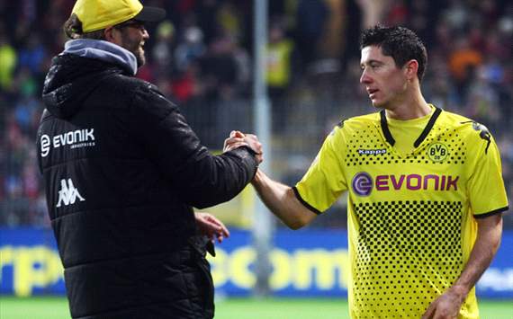 Jürgen Klopp & Robert Lewandowski, Borussia Dortmund