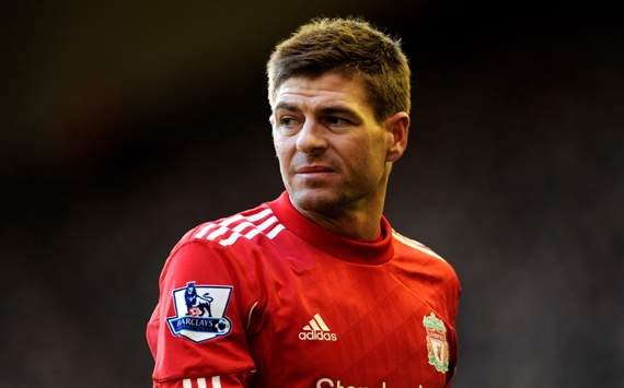 EPL - Liverpool v Stoke City, Steven Gerrard 