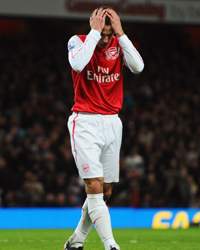 EPL: Robin van Persie, Arsenal v Manchester United