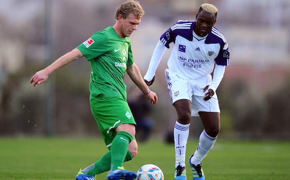 Andreas Wolf im Dress von Werder Bremen