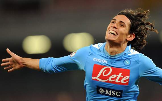 Edinson Cavani -Napoli-Inter - Coppa Italia (Getty Images)