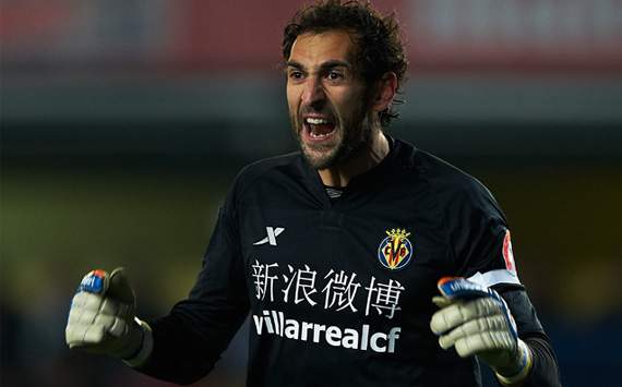 Liga BBVA: Villarreal-Barcelona: Diego Lopez